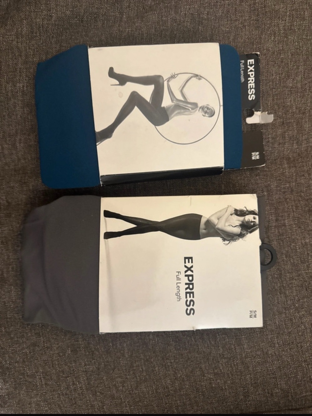Bundle of 2 deadstock vintage express tights